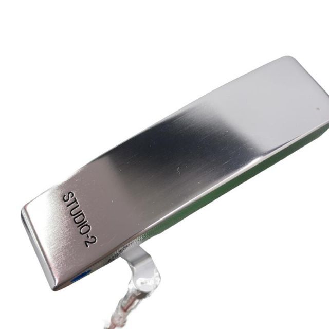 【中古】 MASDA MASDA STUDIO-2(ブルーポイント) 34インチ パター PT スチール (フレックスその他) メンズ 男性用 右利き 右用 Bランク ゴルフクラブ