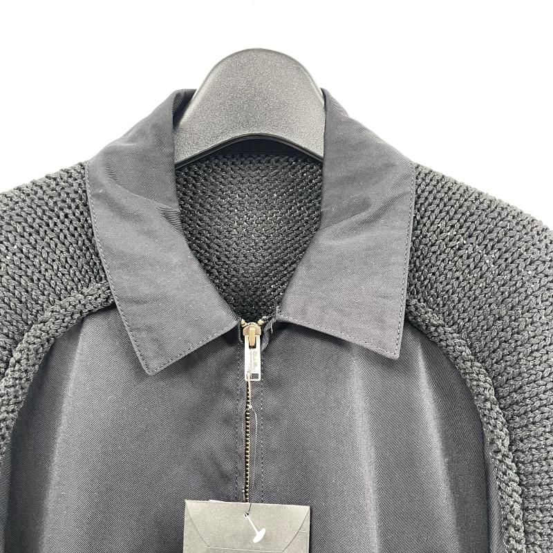 中古】UNDERCOVER ニットデザイン ジップアップジャケット サイズ4