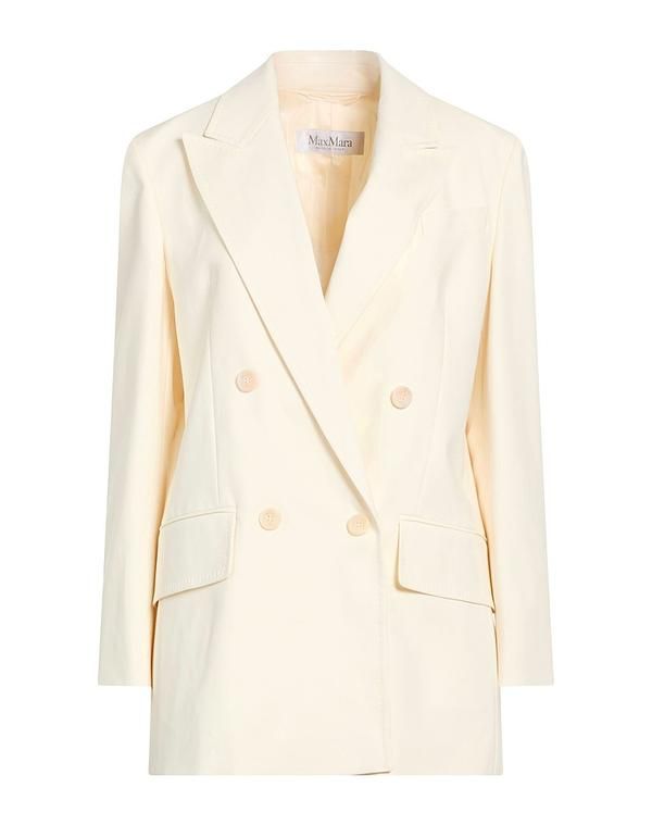 マックスマーラ レディース アウター ジャケット・ブルゾン テーラードジャケット MAX MARA Ivory アイボリー