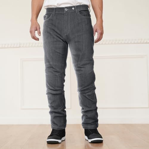 エニグマ(ENIGMA) 07-756-EN EN-001 エニグマ クールジーンズ バイク用 春夏秋向け CEプロテクター ストレッチ Denim Black Lpms 887c48a9