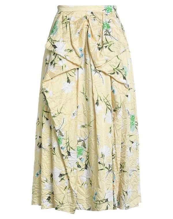 ERDEM アーデム　スカート アーデム レディース ボトムスカート ERDEM Pastel Yellow イエロー