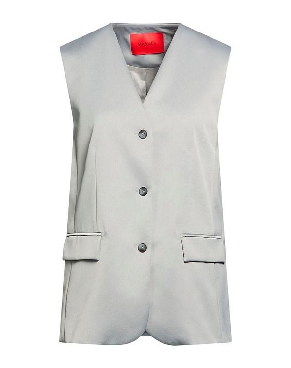 マックスアンドコー レディース トップス ベスト ジレ MAXCo Gray グレー