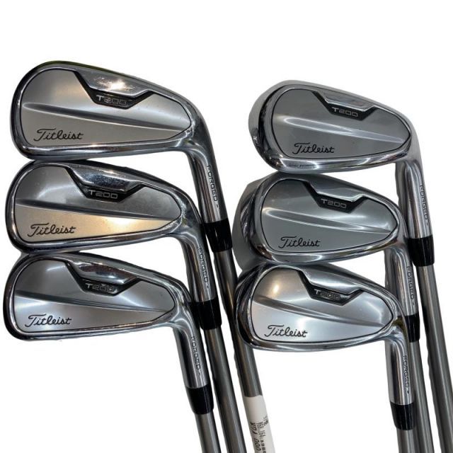 【中古】 タイトリスト Titleist T200(2021) 6S アイアンセット IR 3D055 (フレックスその他) メンズ 男性用 右利き 右用 Cランク ゴルフクラブ 52,373円