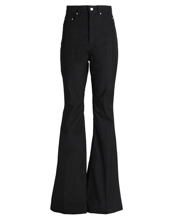 リックオウエンス レディース ボトムス カジュアルパンツ RICK OWENS Black ブラック