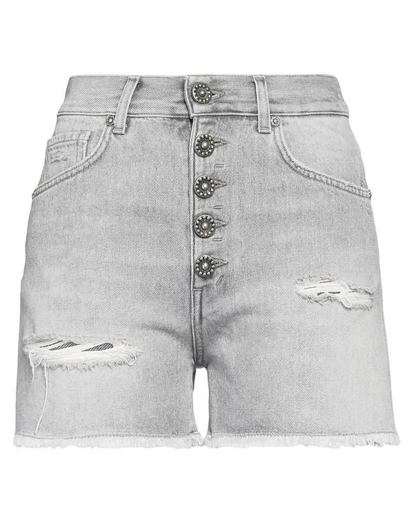 ドンダップ レディース ボトムス ハーフパンツ・ショーツ デニムショートパンツ DONDUP Gray グレー