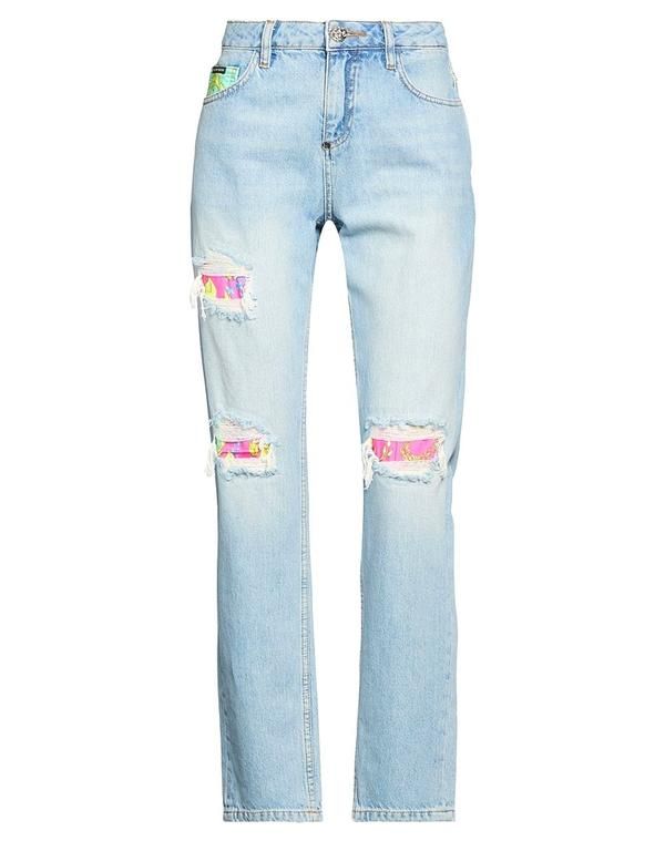 フィリッププレイン レディース ボトムス デニムパンツ ジーンズ PHILIPPLEIN Blue ブルー 79,640円