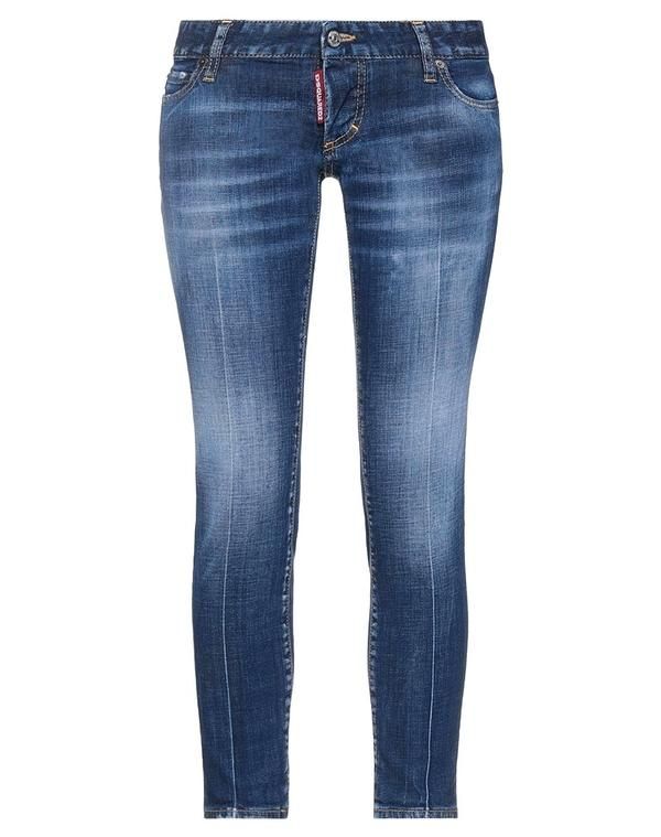 ディースクエアード レディース ボトムス デニムパンツ ストレートレッグ DSQUARED2 Blue ブルー
