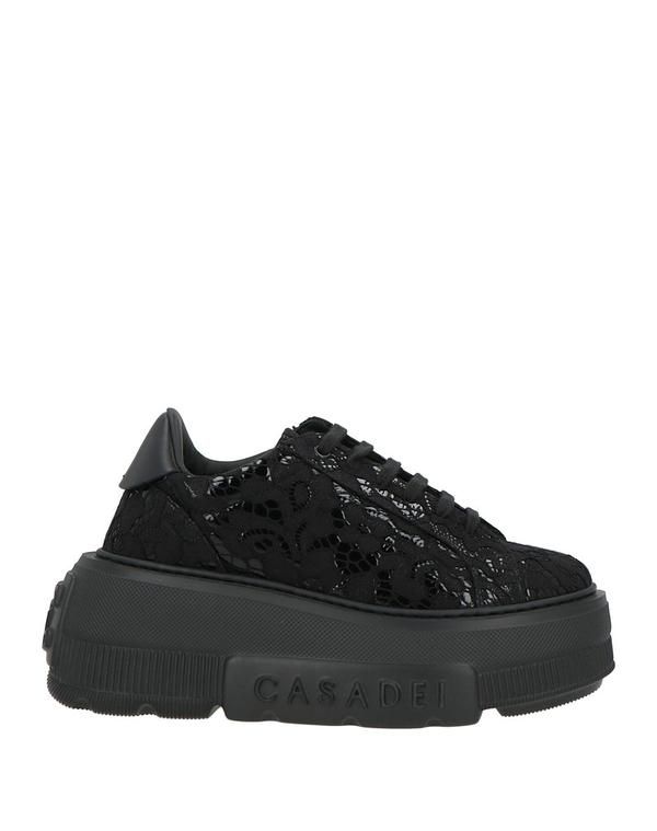 カサディ レディース シューズ スニーカー CASADEI Black ブラック