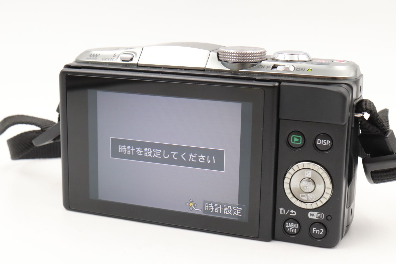【美品】panasonic dmc-gf6 極上品☆Panasonic パナソニック DMC-GF6 ボディ ブラック ###16157