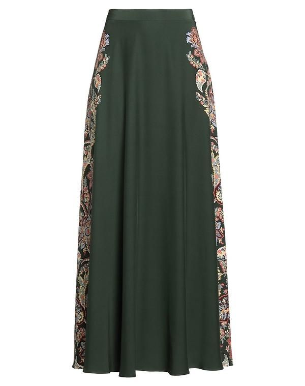 エトロ レディース ボトムスカート ETRO Dark Green グリーン