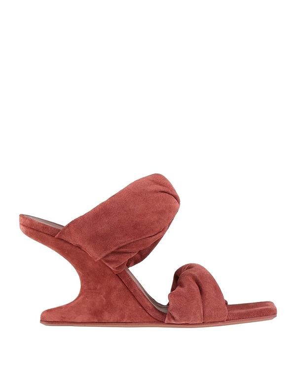 リックオウエンス レディース シューズ サンダル RICK OWENS Reddish Brown ブラウン