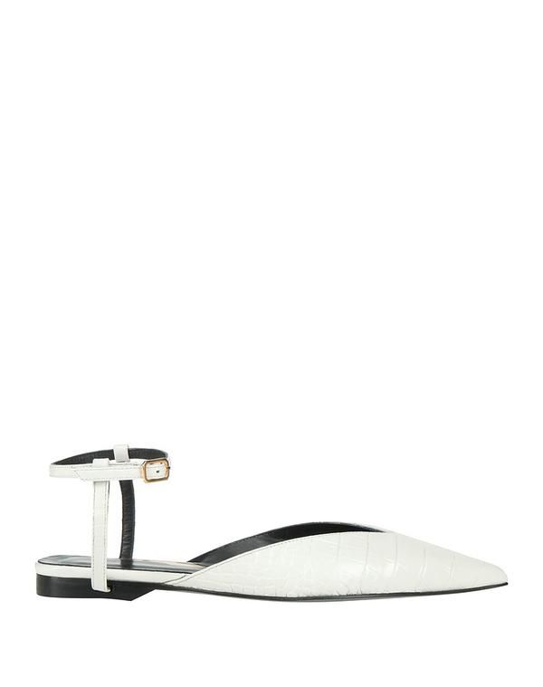 パトリツィア ペペ レディース シューズ パンプス バレリーナ PATRIZIA PEPE White ホワイト