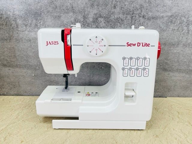 未使用 JANOME JA525 SewDLite コンパクト電動ミシンミシン ホワイトx