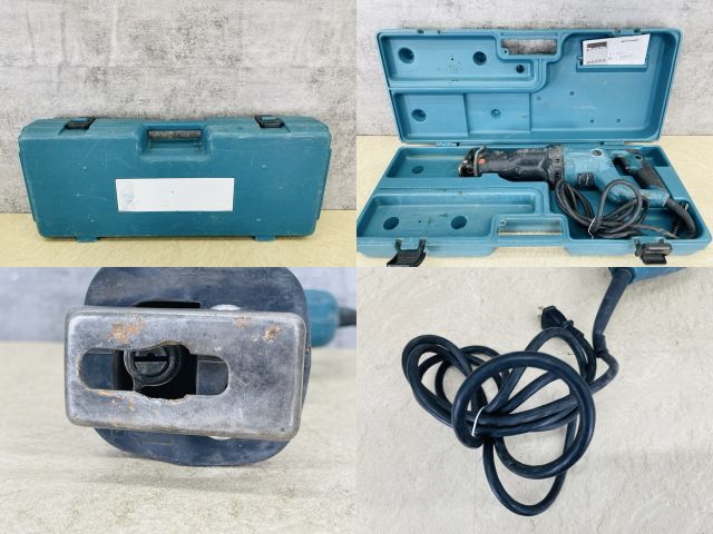 マキタ レシプロソー 【中古】動作保証 makita JR3050T 電動工具 グリーンxブラック 刃欠品 電動のこぎり 100V 9A 50-60Hz 860W /517498