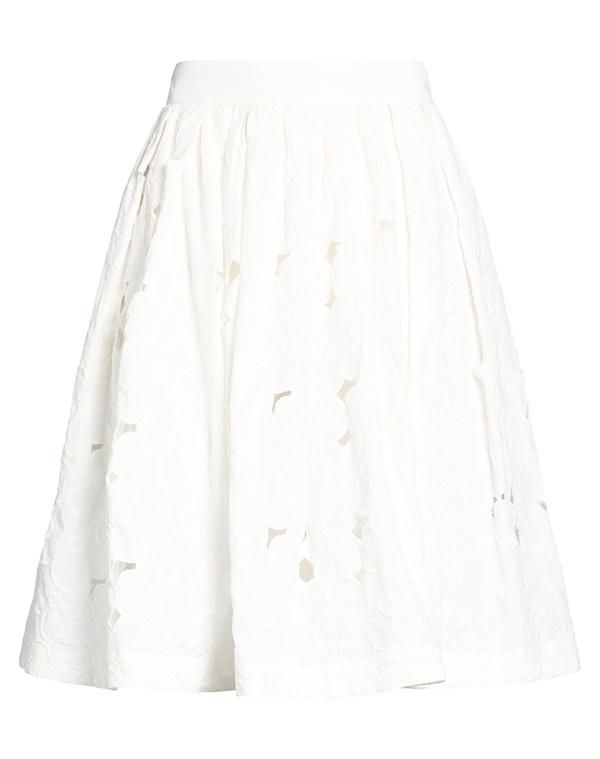 エムエスジイエム レディース ボトムスカート MSGM White ホワイト