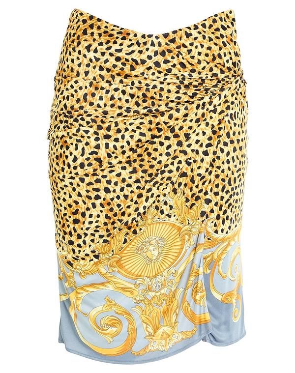 ヴェルサーチ レディース ボトムスカート VERSACE Yellow イエロー