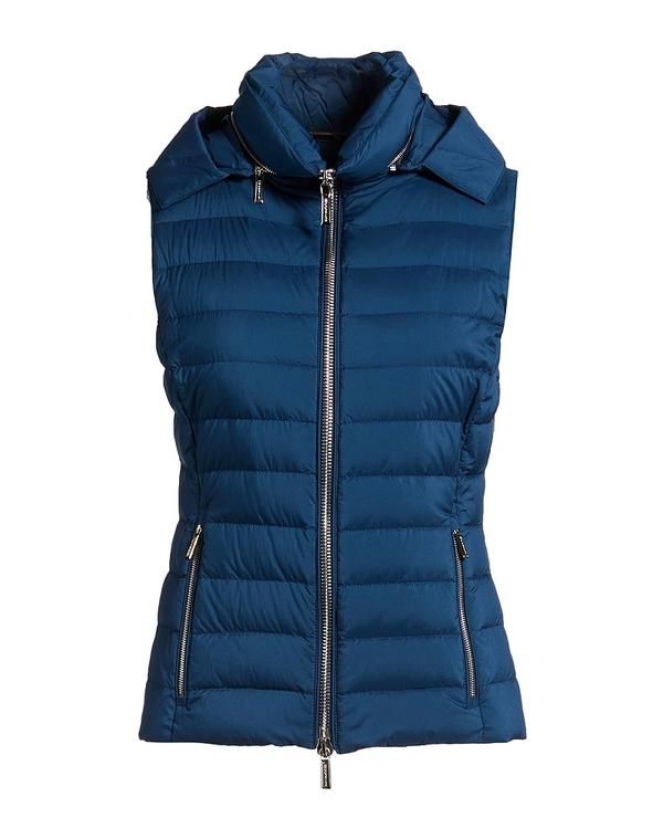 ムーレー レディース トップス ベスト MOORER Bright Blue ブルー