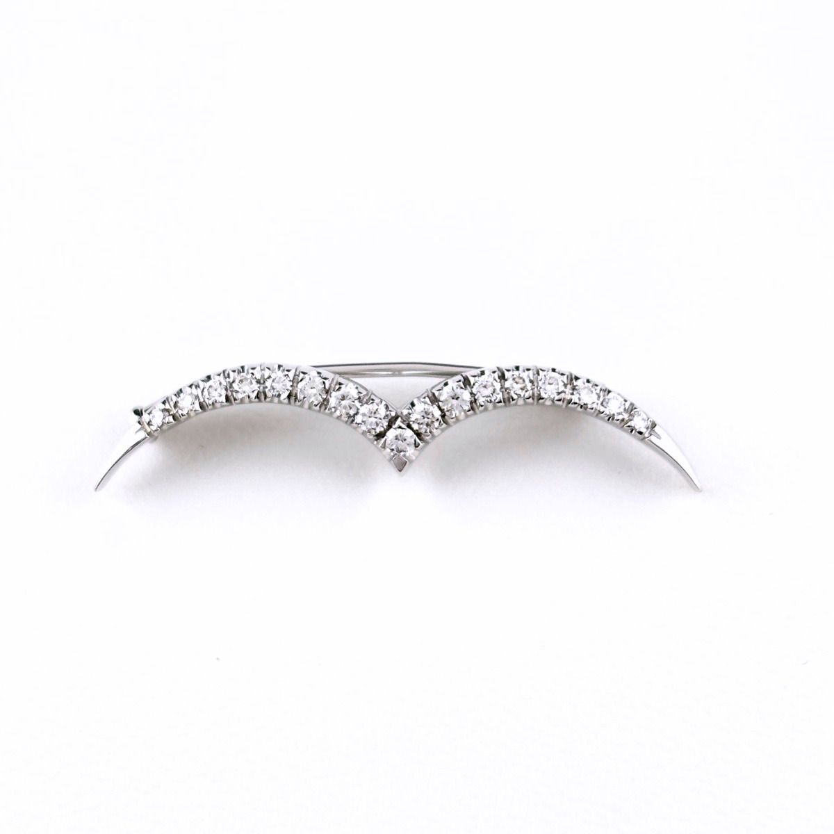 ダミアーニ Damiani メレダイヤ ブローチ ブローチ 750 ダイヤモンド レディース 【中古】