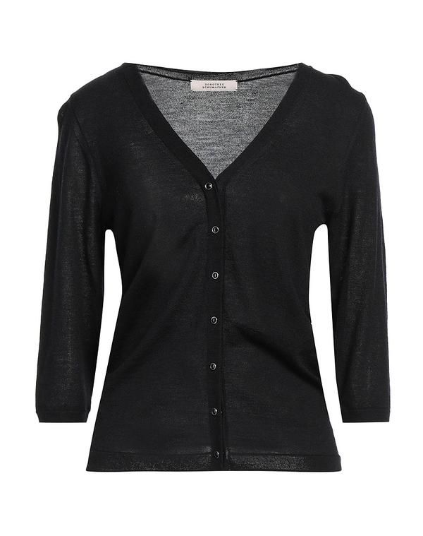 ドロシー シューマッハ レディース アウター カーディガン DOROTHEE SCHUMACHER Black ブラック