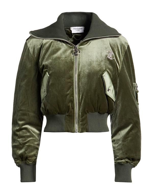ジューシークチュール レディース アウター ジャケット・ブルゾン JUICY COUTURE Green グリーン