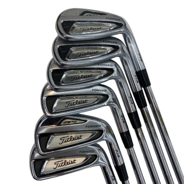 【中古】 タイトリスト Titleist AP2 714 6S アイアンセット IR NS PRO 950GH (フレックスS) メンズ 男性用 右利き 右用 Dランク ゴルフクラブ