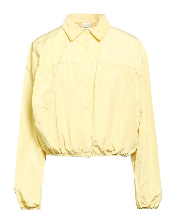 アスペジ レディース アウター ジャケット・ブルゾン ASPESI Yellow イエロー