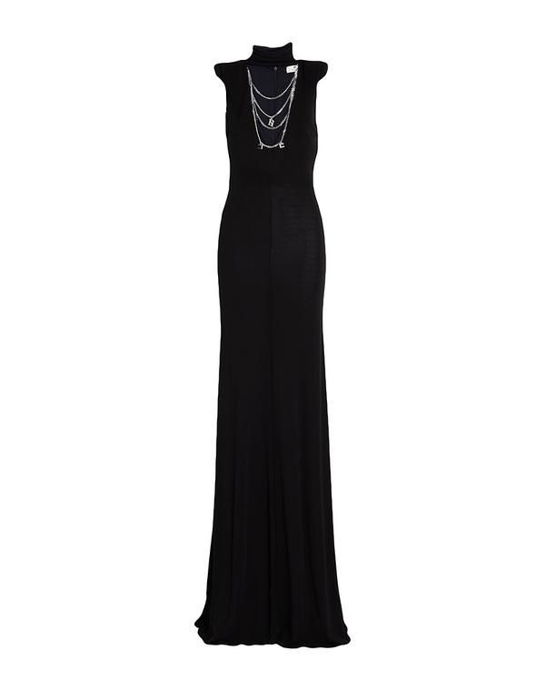 エリザベッタフランキ レディース トップス ワンピース ELISABETTA FRANCHI Black ブラック