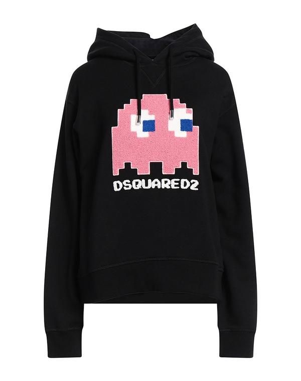 ディースクエアード レディース アウター パーカー・スウェット DSQUARED2 Black ブラック