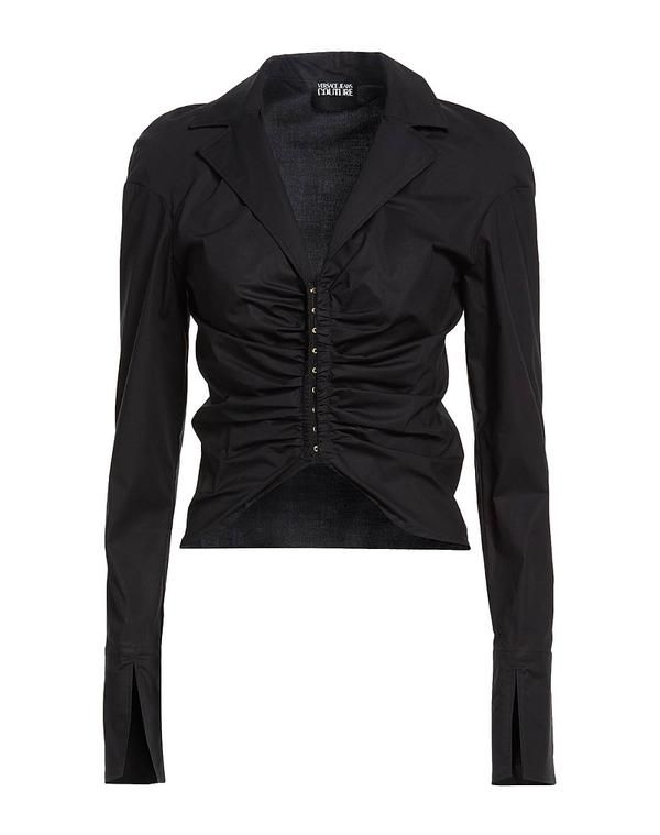 ヴェルサーチ レディース トップス シャツ VERSACE JEANS COUTURE Black ブラック 32,370円