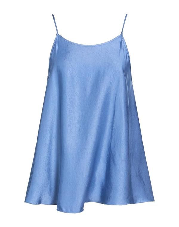 カオスジーンズ レディース トップス シャツ KAOS JEANS Pastel Blue ブルー