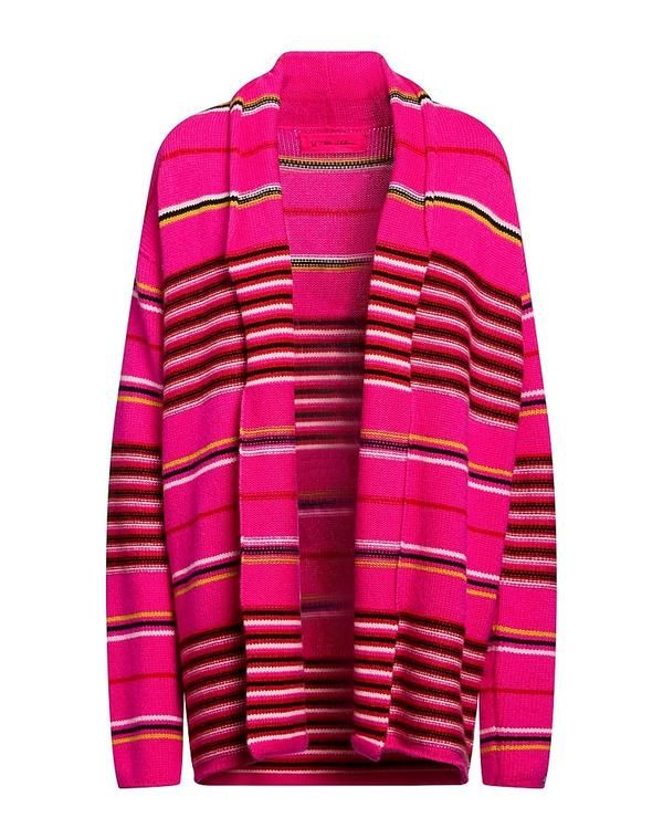 ザ・エルダー・ステーツマン レディース アウター カーディガン THELDER STATESMAN Fuchsia フューシャ