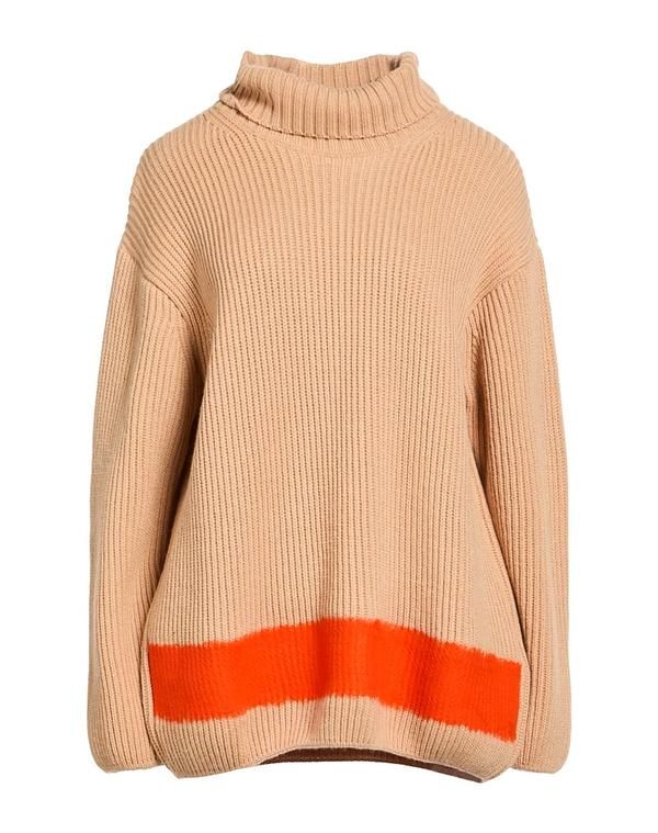 エムエスジイエム レディース アウター ニット・セータートルネック MSGM Sand サンド