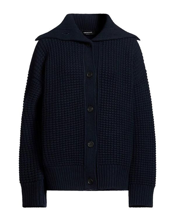 ファビアナ フィリッピ レディース アウター カーディガン FABIANA FILIPPI Midnight Blue ブルー