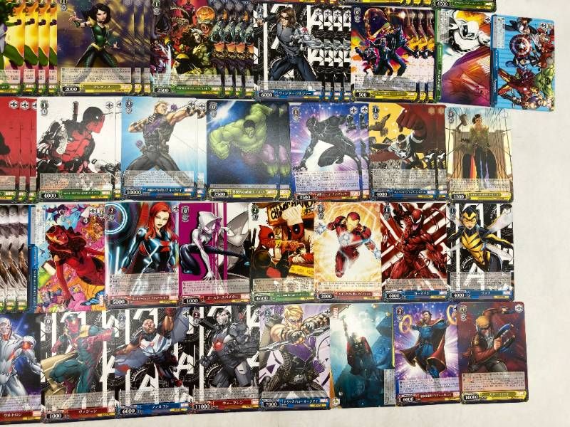 大量まとめヴァイスシュヴァルツ MARVEL 約130枚 マーベル カード