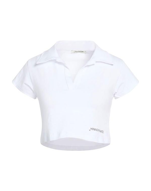 ヒンノミネイト レディース トップス ポロシャツ HINNOMINATE White ホワイト