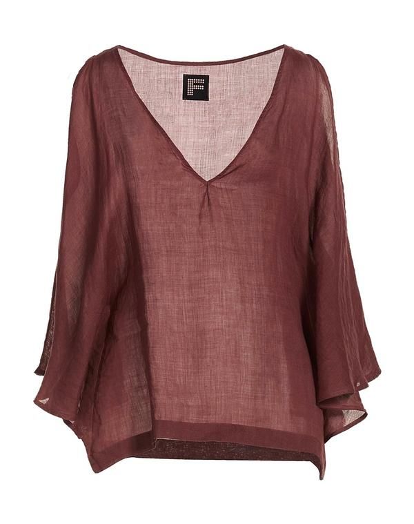 フィジコ レディース トップス シャツ FISICO Chocolate Brown ブラウン 16,110円