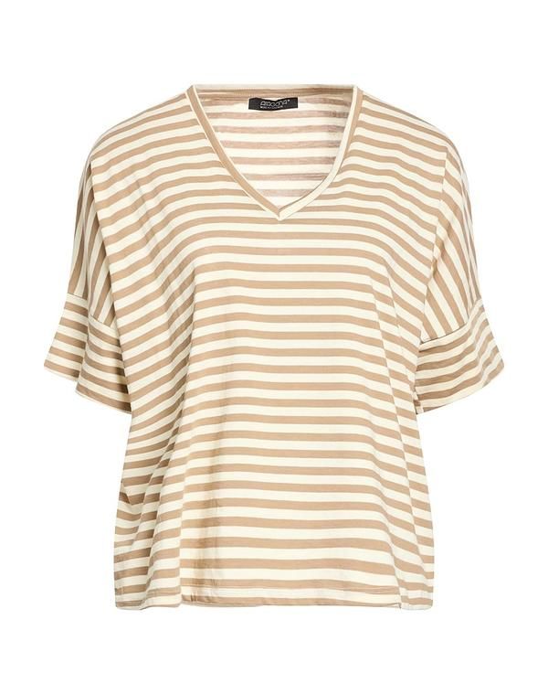 アラゴナ レディース トップス Tシャツ ARAGONA Khaki カーキ