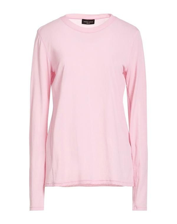 ロベルトコリーナ レディース トップス Tシャツ ROBERTO COLLINA Pale Pink ピンク
