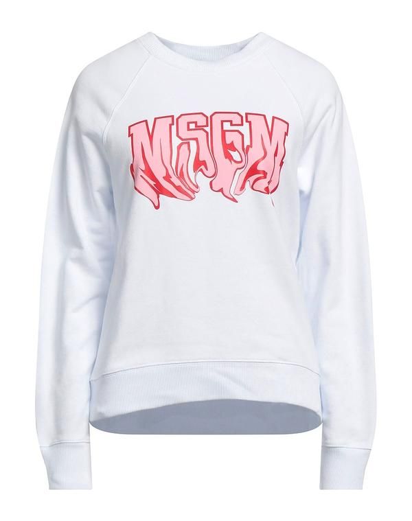 エムエスジイエム レディース アウター パーカー・スウェット MSGM White ホワイト