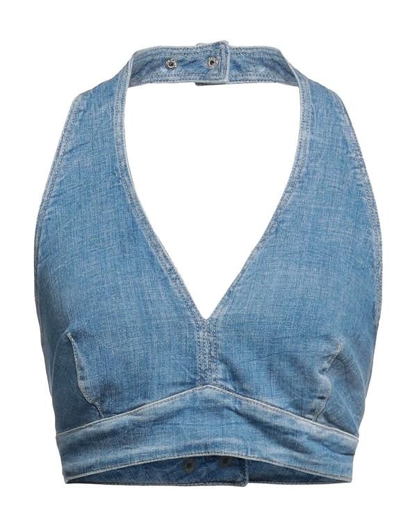 ゲス レディース トップス シャツ GUESS Blue ブルー