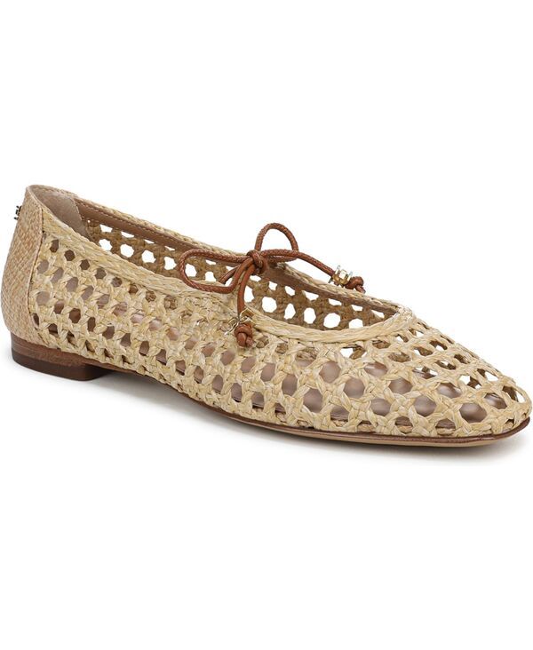 サムエデルマン レディース シューズ パンプス Sam Edelman Womens Marcie Mary Jane Flats Bleached Beechwood Saddle