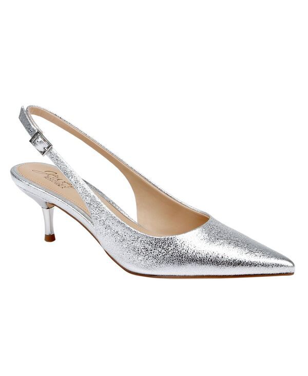 ジュウェルダグレイミシュカ レディース シューズ パンプス Jewel Badgley Mischka Womens Ilana Pointed Toe Pumpsilver Textile シルバー 21,868円