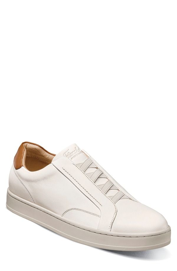 フローシャイム メンズ シューズ スニーカー Florsheimonopoli SlipOn Sneaker Cream クリーム