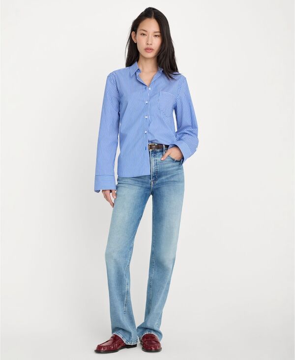 グッドアメリカン レディース ボトムス デニムパンツ ジーンズ Good American Womenstraight HighRiseJeans Indigo1214