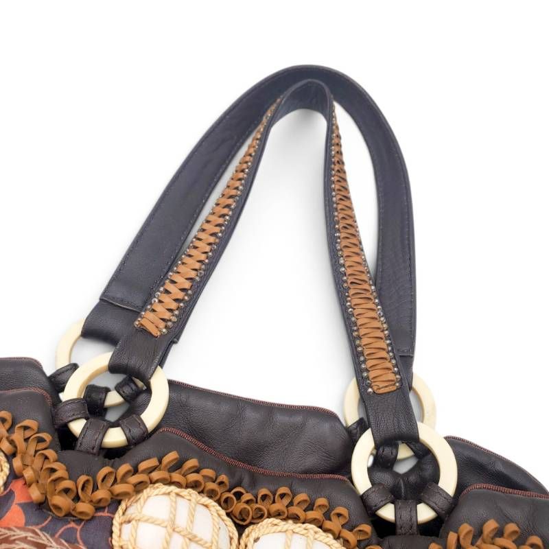 ★790 JAMIN PUECH ジャマンピュエッシュ ビーズ刺繍バッグ JAMIN PUECH ジャマンピュエッシュ トートバッグ ショルダーバッグ A4