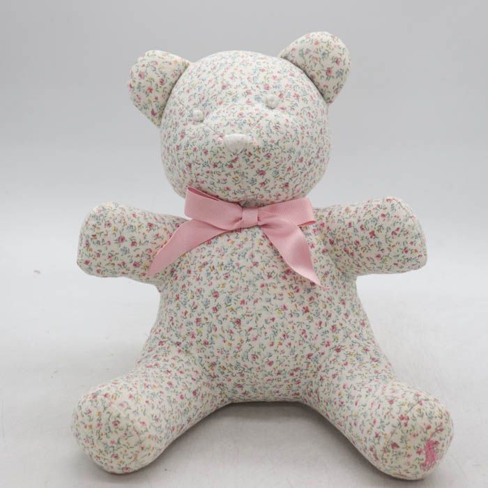 Ralph Lauren Plush Teddy Bear Flower Pattern Baby Products Brand Ladies Multicolor RALPH LAUREN [Used]