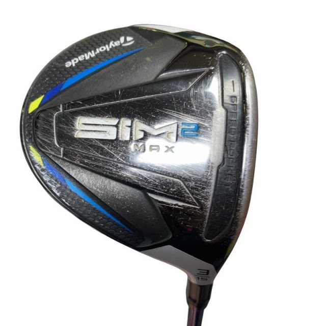 中古】 テーラーメイド SIM2 MAX 3W フェアウェイウッド FW Diamana TB