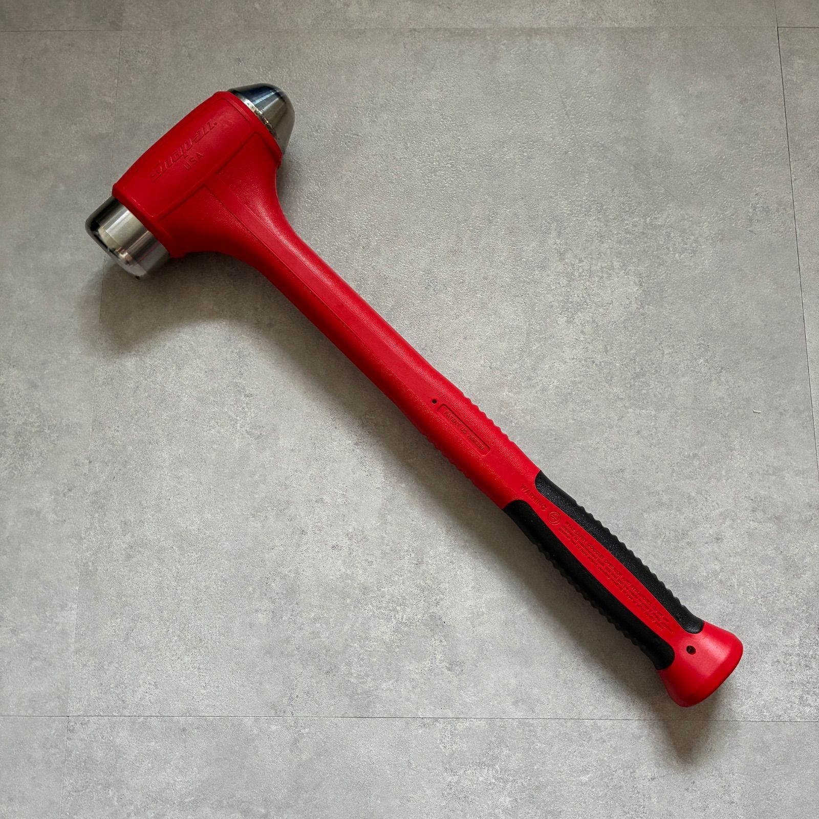 Snap-on スナップオン Dead Blow Ball Peen Hammers 56オンス レッド