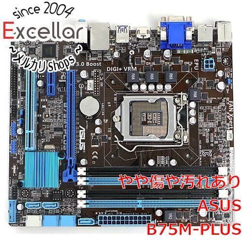 bn:18] ASUS製 MicroATXマザーボード B75M-PLUS - メルカリ