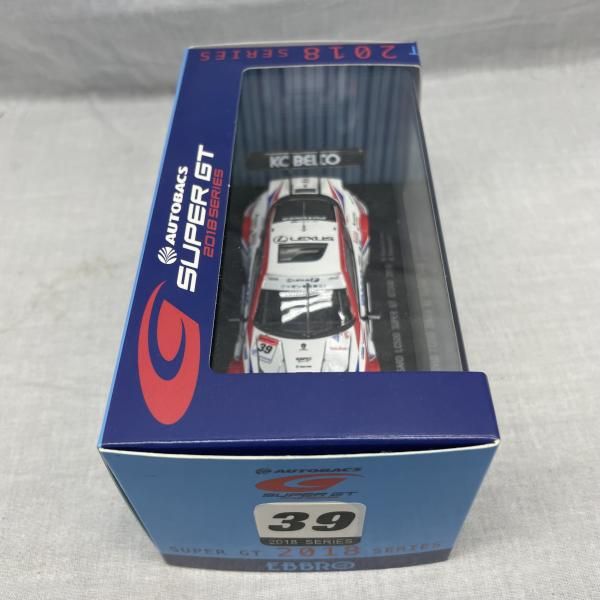 中古】エブロ 1/43 レクサス デンソー コベルコ サード LC500 No.39